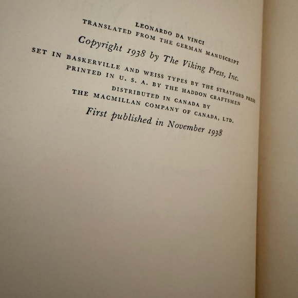 Leonardo Da Vinci Book by Antonina Vallentin - Picture 4 of 6